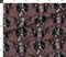 Various Fabrics by the Yard or Fat Quarter Mermaid Skeleton Spooky Hands Eyes Snake Scary Plants Moths Large Plum Purple Gothic Fantasy Custom Printed Fabric by Spoonflower